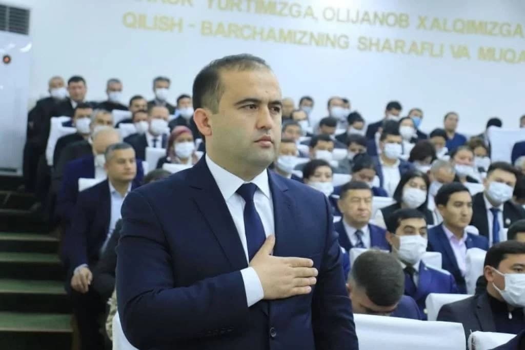 Учқўрғон тумани ҳокими Риззаев Жаҳонгир Носиржонович