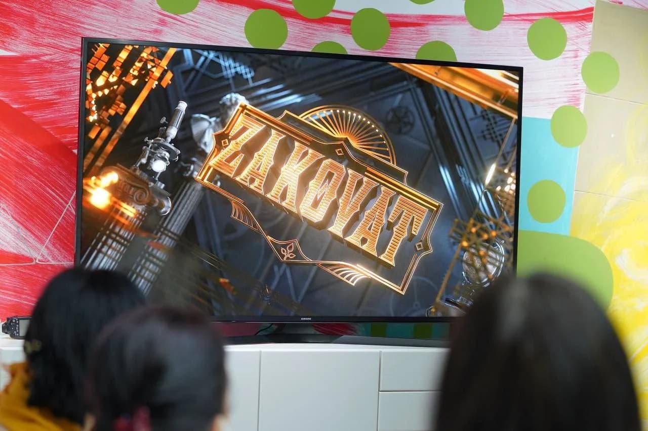Ekranda Zakovat loyihasining yangi logotipi va dizayni