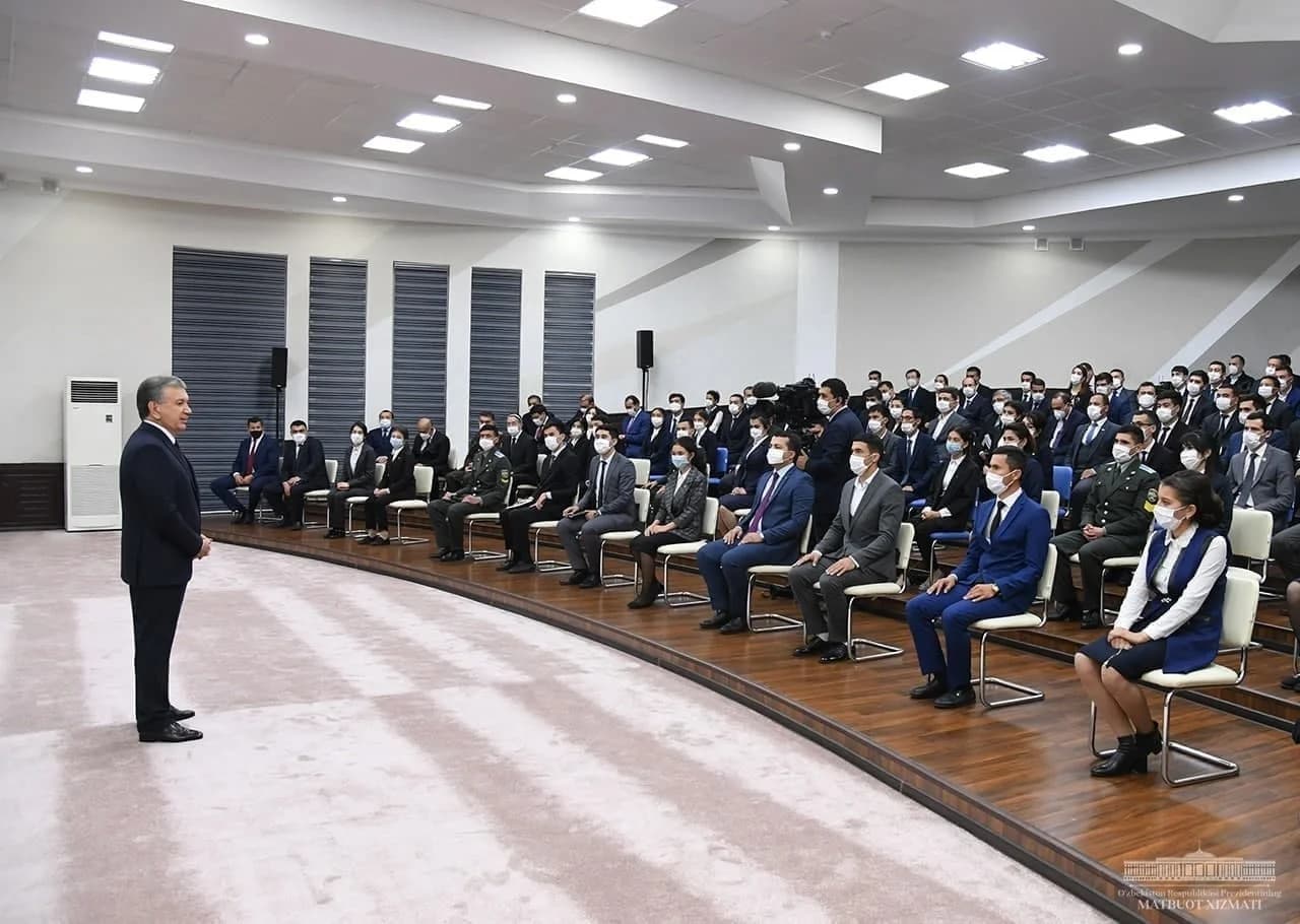 Президентнинг Қашқадарё ёшлари билан учрашуви жараёни